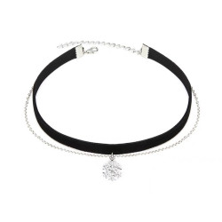 Joy Jewels Ras de cou Snow Noir